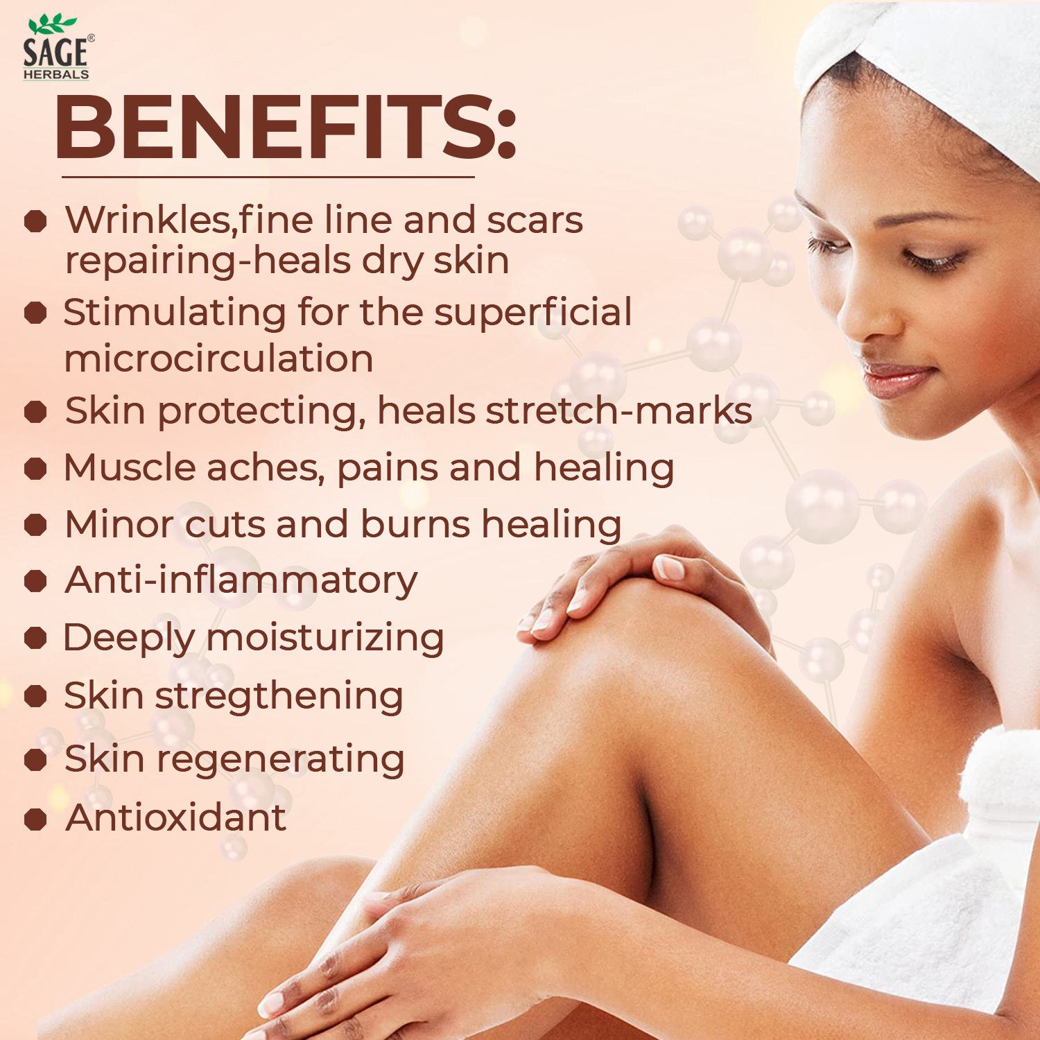 SAGE MOISTURISING LOTION - Image 3