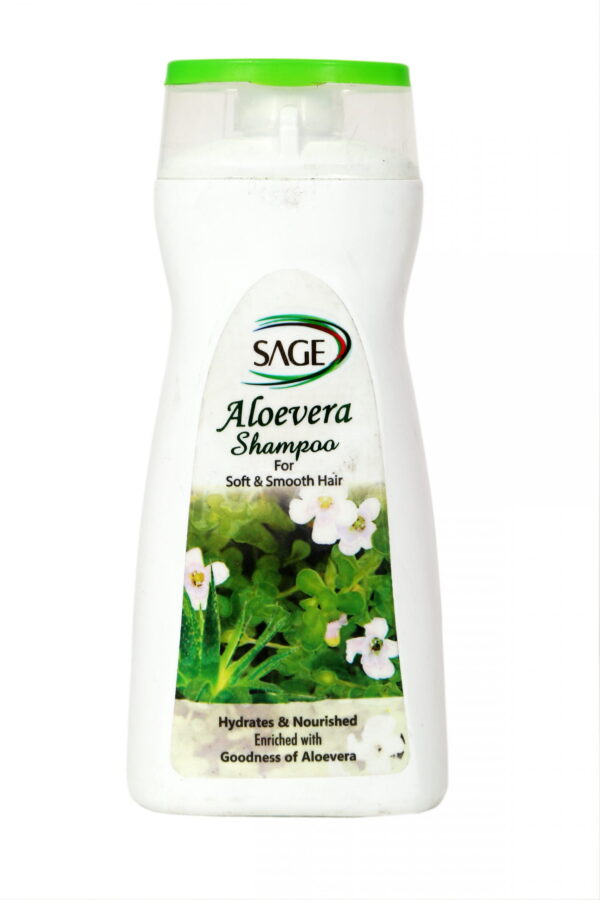 Sage Aloe Vera Shampoo - 200ml - Image 2