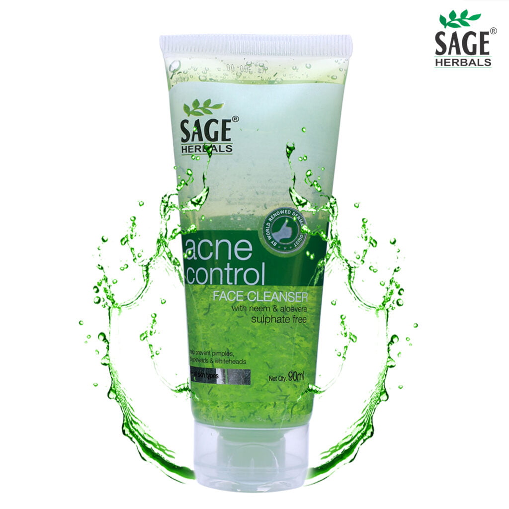Sage Acne Control Face Cleanser - 90 ML
