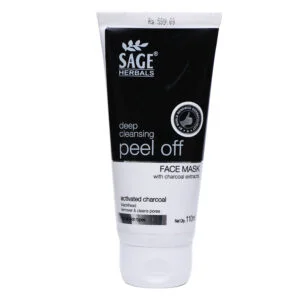 Sage Activated Charcoal Peel Off Mask - 110 ML