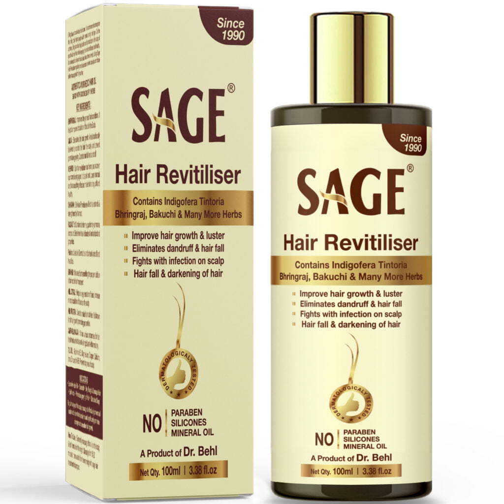Sage Revitalising Hair Oil - 100 ML