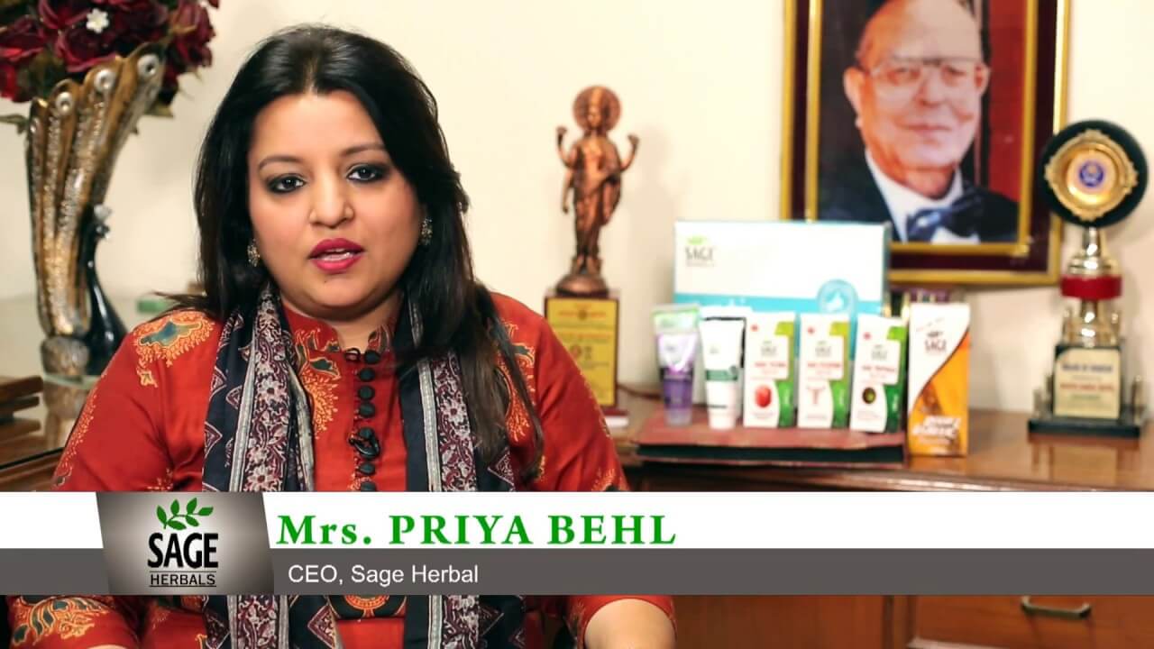 Priya Behl director Sage Herbals