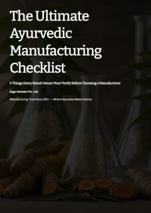 The-Ultimate-Ayurvedic-Manufacturing-Checklist The-Ultimate-Ayurvedic-Manufacturing-Checklist